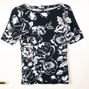 LAUREN by Ralph Lauren Boat Neck Shirt